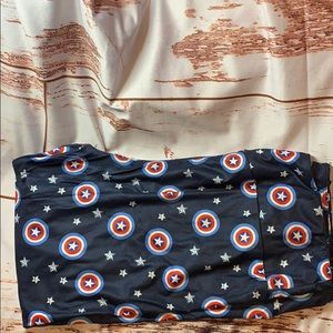 New Creamy Soft Captain American Leggings